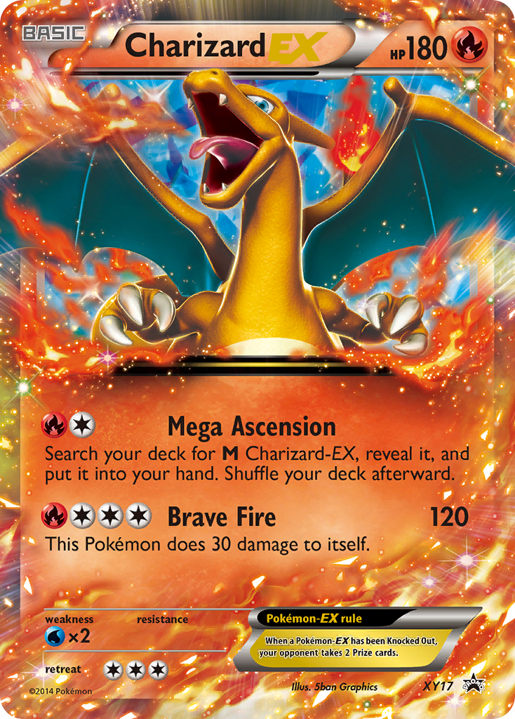 Charizard EX (XY17) [XY: Black Star Promos] | Anubis Games and Hobby