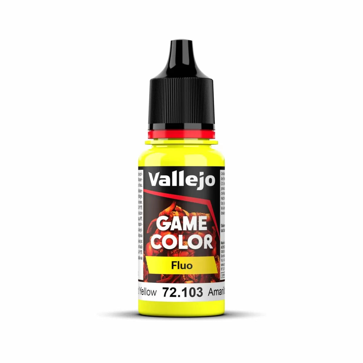Fluorescent Yellow Vallejo | Anubis Games and Hobby
