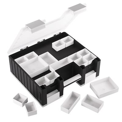 Gamegenic Game Castle Black/White/Clear | Anubis Games and Hobby