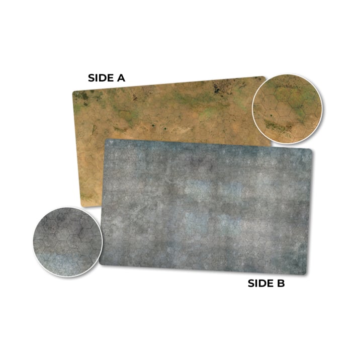 Hextech: Game Mat - Arid/Urban | Anubis Games and Hobby