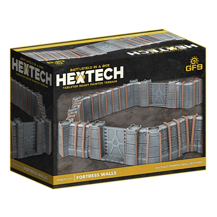 Hextech:Trinity City - Fortress Walls | Anubis Games and Hobby