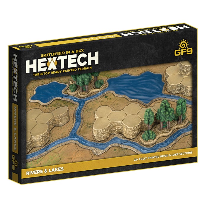 Hextech:Trinity City - Rivers and Lakes | Anubis Games and Hobby