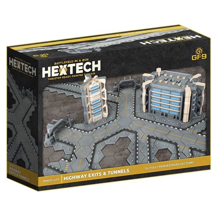 Hextech:Trinity City - Highway Exits and Tunnels | Anubis Games and Hobby