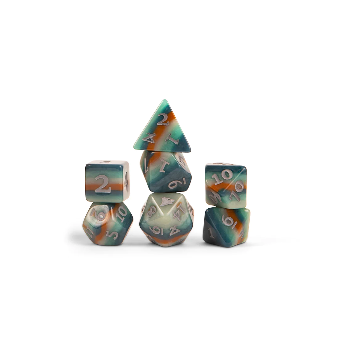 Bells Hells Dice Set - Chetney Pock O'Pea | Anubis Games and Hobby