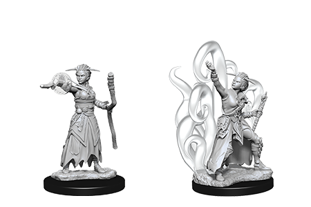 Nolzur's Marvelous Miniatures: Human Warlock - Unpainted | Anubis Games and Hobby