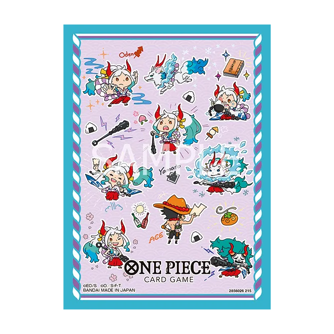 One Piece TCG Sleeves Vol. 15 - Yamato | Anubis Games and Hobby