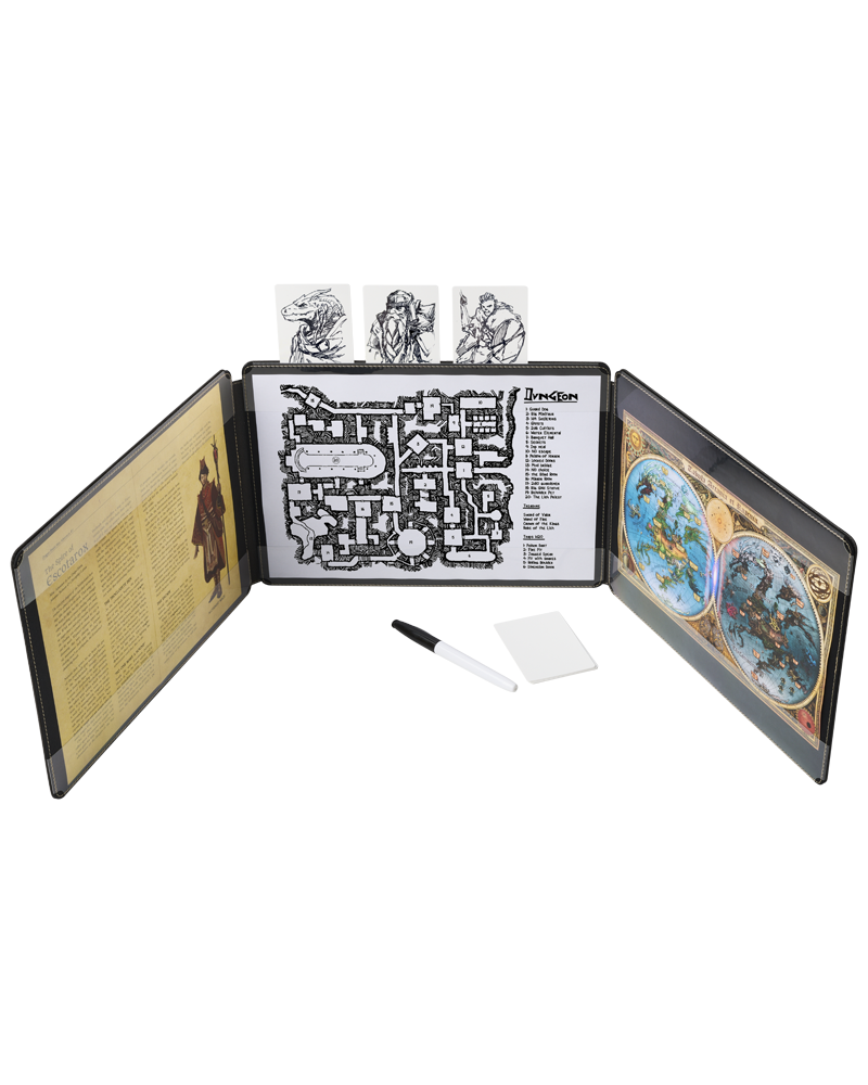 Dragon Shield Roleplaying Game Master Screen - Iron Grey | Anubis Games and Hobby