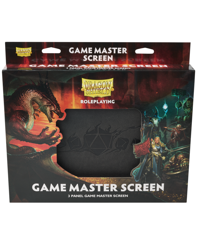 Dragon Shield Roleplaying Game Master Screen - Iron Grey | Anubis Games and Hobby