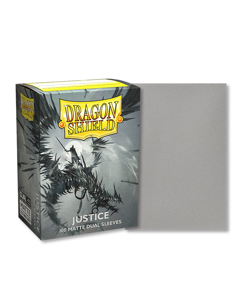 DS Dual Matte Sleeves 100ct - Justice | Anubis Games and Hobby