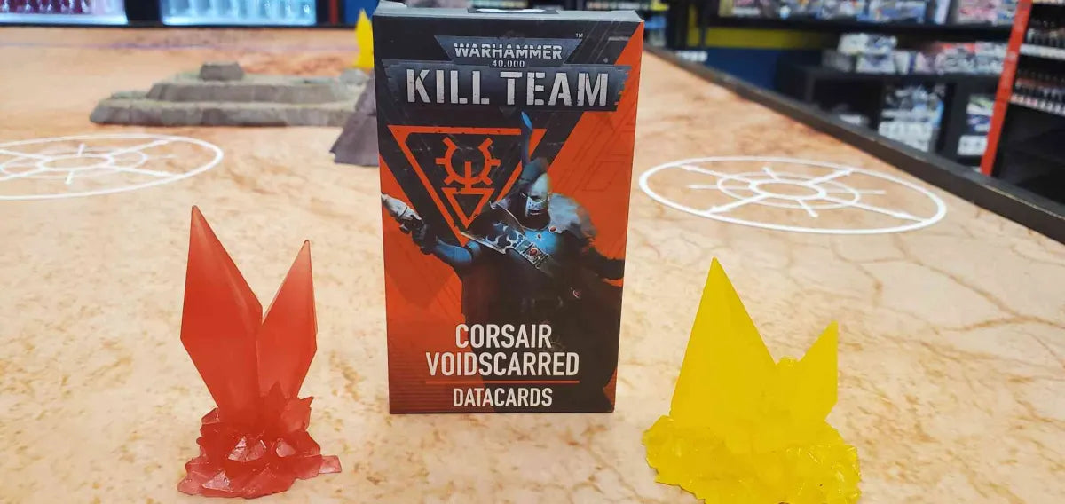 Kill Team Corsair Voidscarred Data Cards | Anubis Games and Hobby