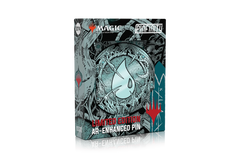 Pinfinity AR Pin - Infected Mana Symbol - Island | Anubis Games and Hobby