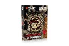Pinfinity AR Pin - Infected Mana Symbol - Mountain | Anubis Games and Hobby