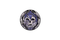 Pinfinity AR Pin - Infected Mana Symbol - Swamp | Anubis Games and Hobby