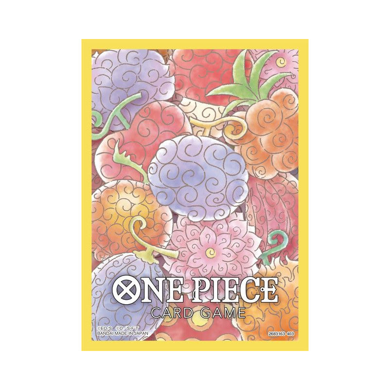 One Piece TCG Sleeves Vol. 4 - Devil Fruit | Anubis Games and Hobby