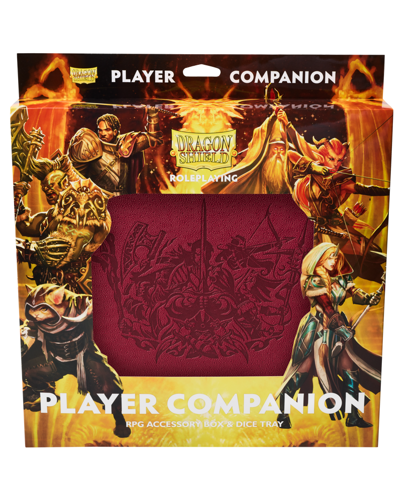 Dragon Shield Roleplaying Player Companion - Blood Red | Anubis Games and Hobby
