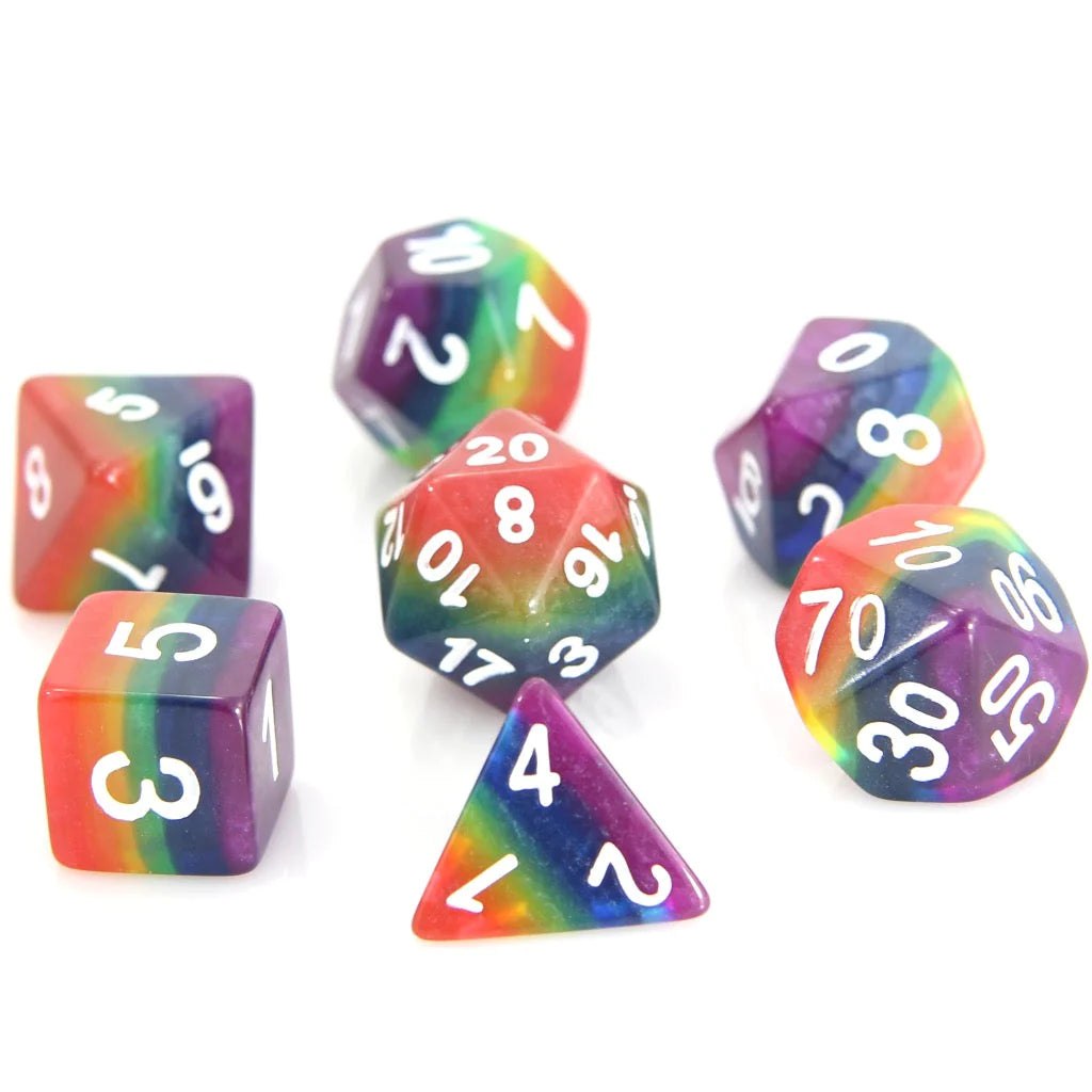 Rainbow - 7pc RPG Set | Anubis Games and Hobby