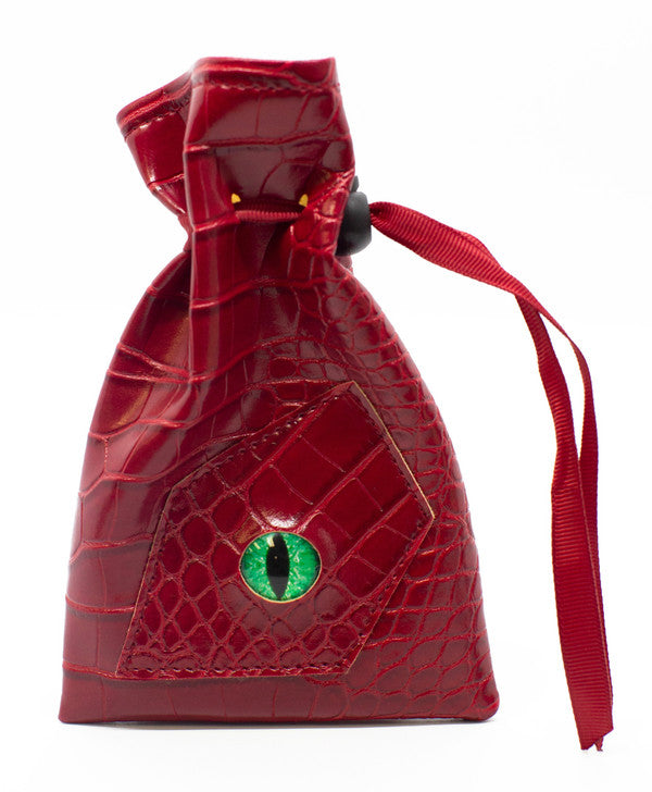 Dragon Eye Dice Bag - Red | Anubis Games and Hobby