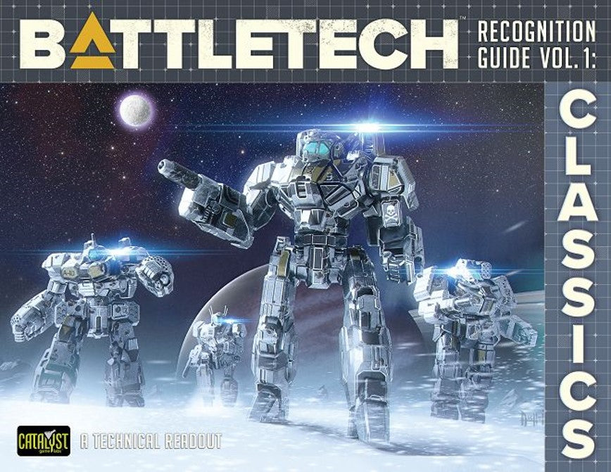 BattleTech: Technical Readout - Recognition Guide Volume 1 - Classics | Anubis Games and Hobby