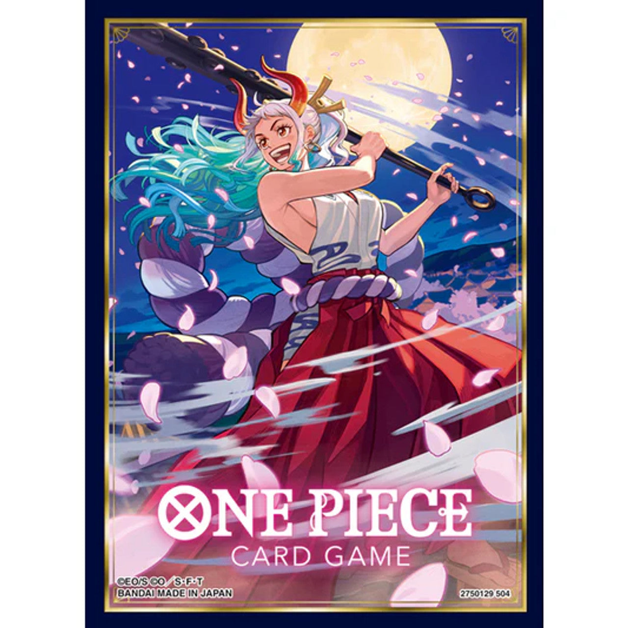 One Piece TCG Sleeves Vol. 8 - Yamato | Anubis Games and Hobby
