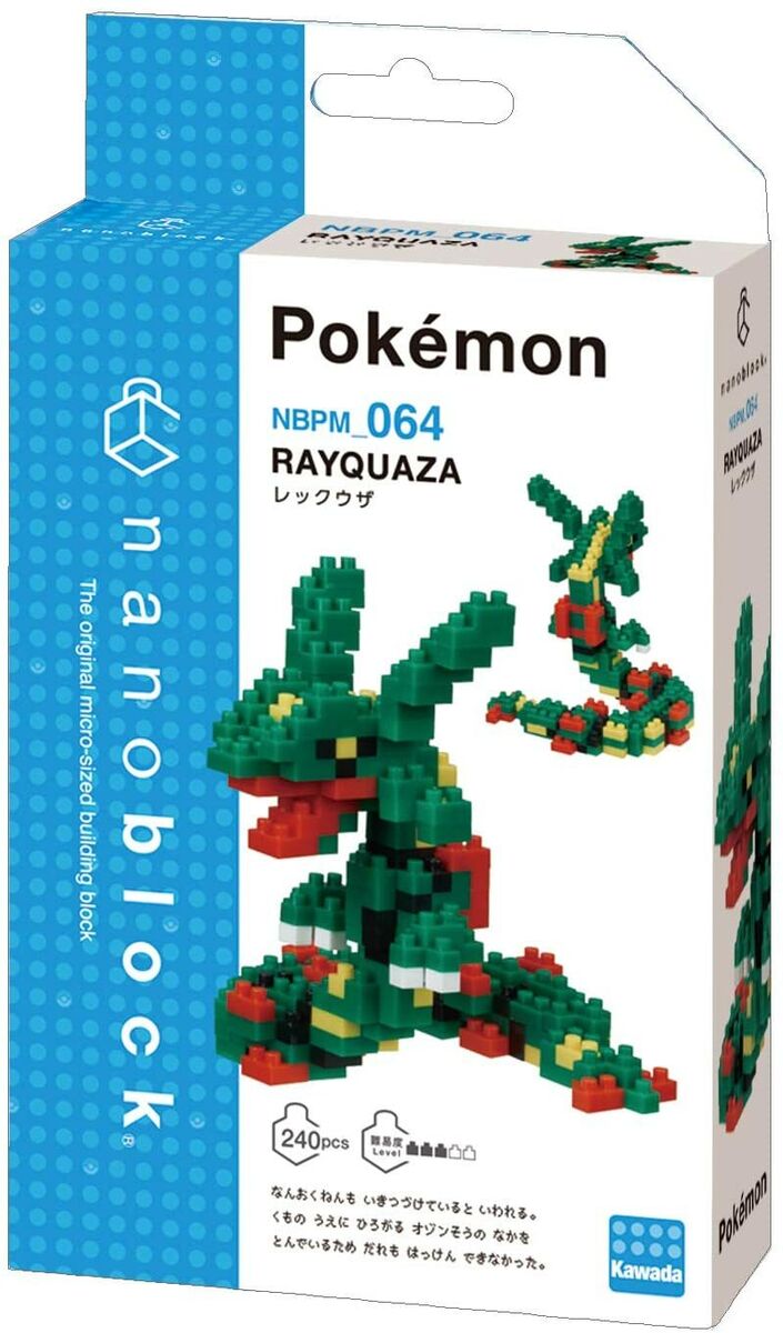 nanoblock - Rayquaza | Anubis Games and Hobby