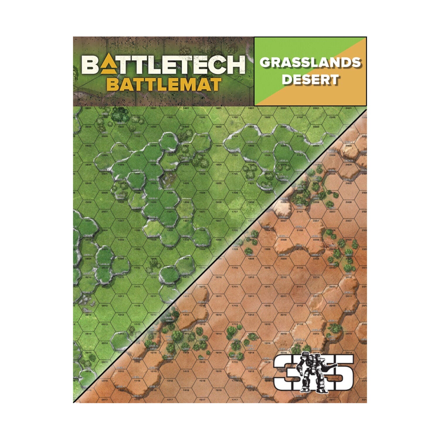 BattleTech: Map Set Grasslands Desert | Anubis Games and Hobby