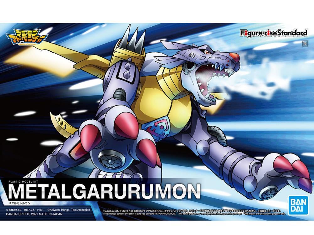 Metal Garurumon Model Kit | Anubis Games and Hobby