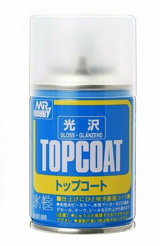 Mr. Topcoat Gloss Spray | Anubis Games and Hobby