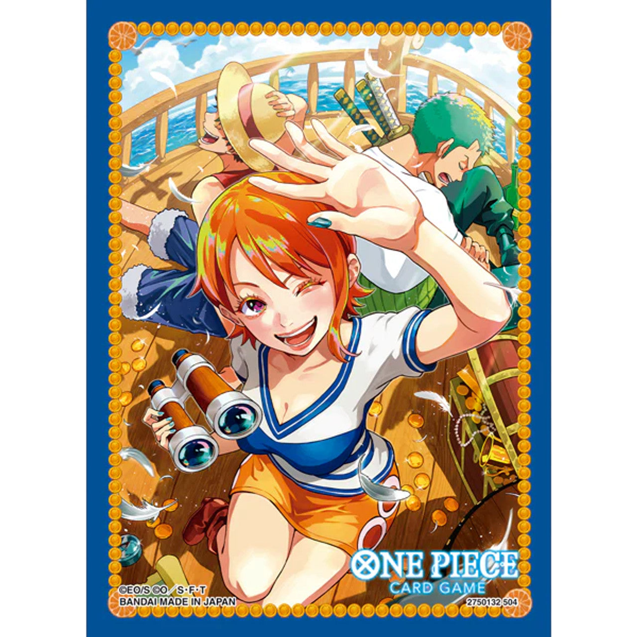 One Piece TCG Sleeves Vol. 8 - Nami | Anubis Games and Hobby