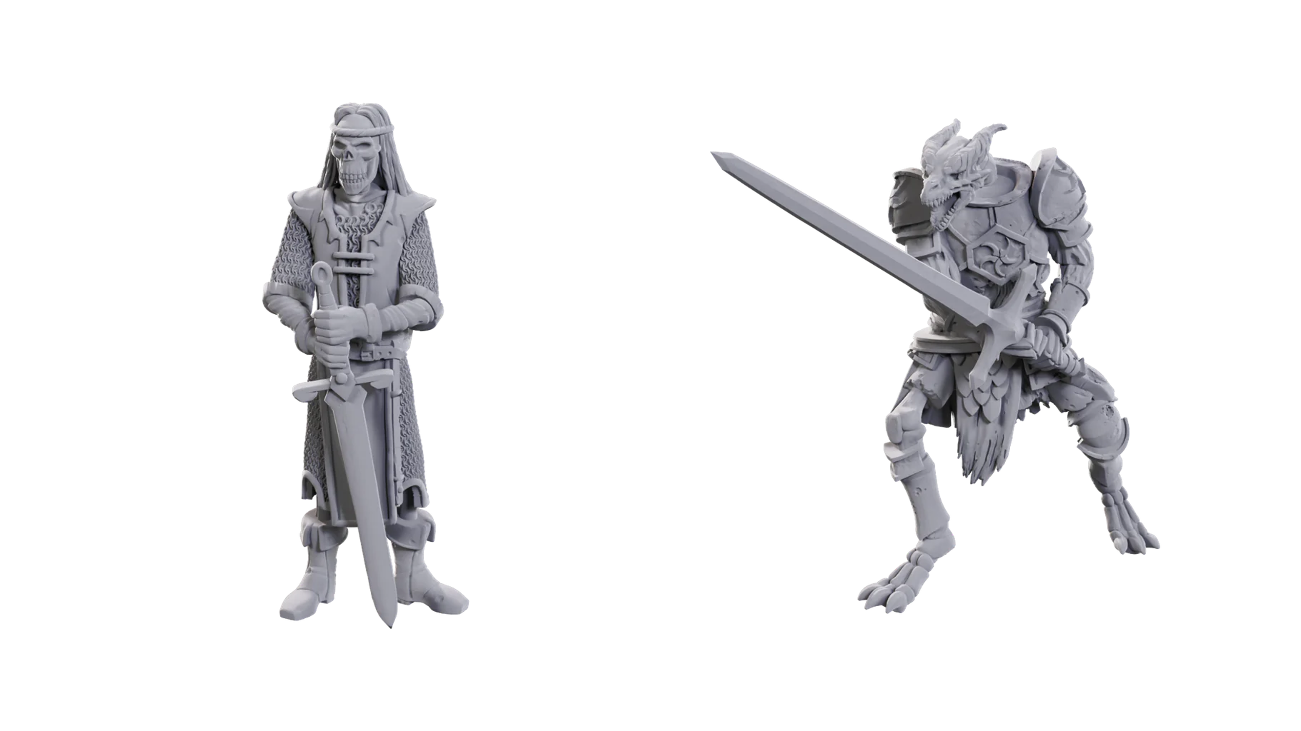 D&D 50th Anniversary Miniatures - Skeleton Knights | Anubis Games and Hobby