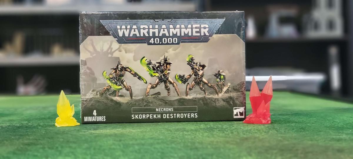 Necrons Skorpekh Destroyers | Anubis Games and Hobby