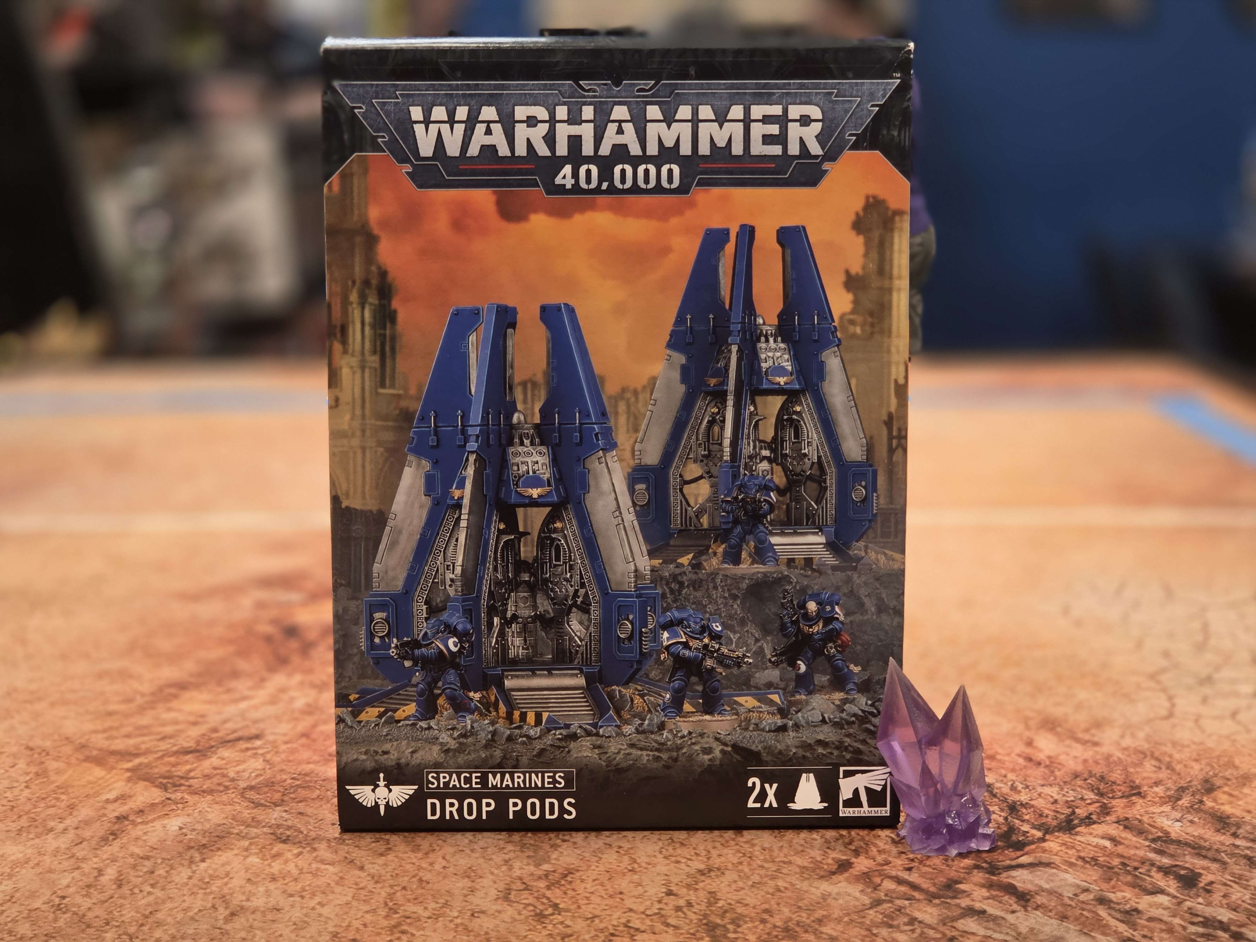 Space Marines - Drop Pods | Anubis Games and Hobby