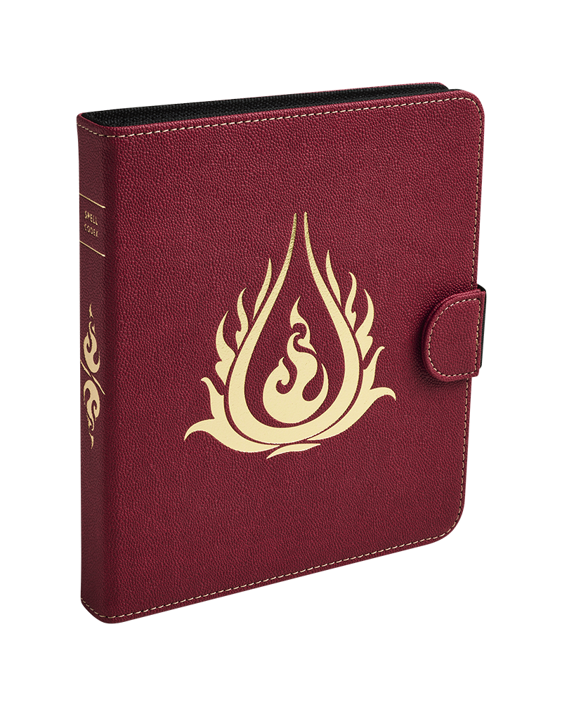 Dragon Shield Roleplaying Spell Codex - Blood Red | Anubis Games and Hobby