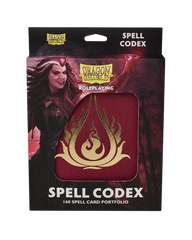 Dragon Shield Roleplaying Spell Codex - Blood Red | Anubis Games and Hobby