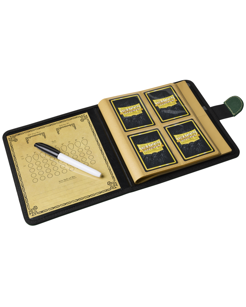 Dragon Shield Roleplaying Spell Codex - Forest Green | Anubis Games and Hobby