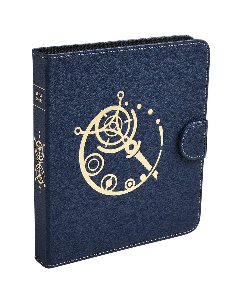 Dragon Shield Roleplaying Spell Codex - Midnight Blue | Anubis Games and Hobby
