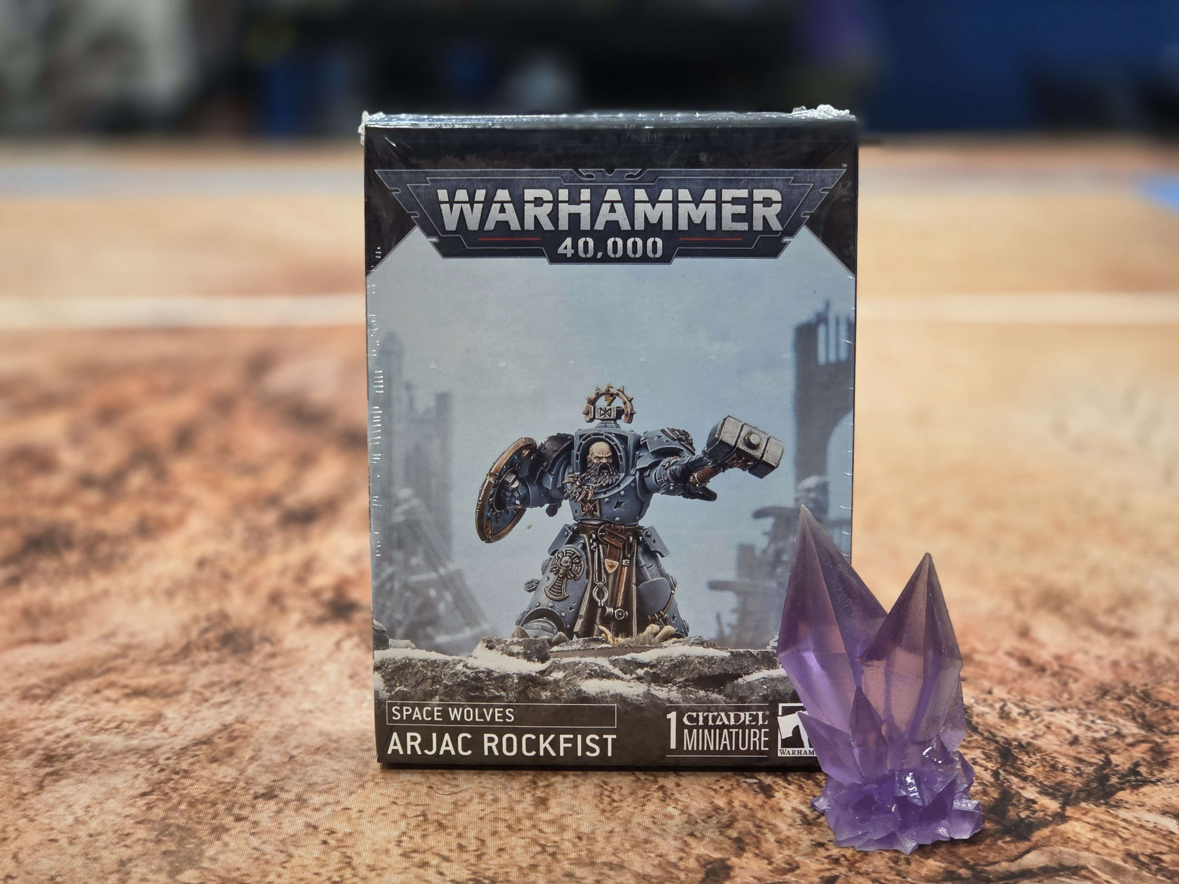 Space Wolves -Arjac Rockfist | Anubis Games and Hobby