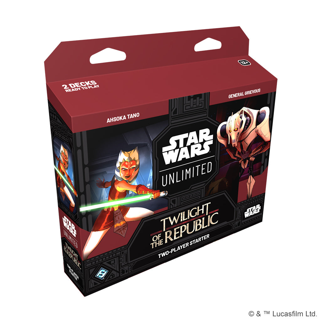 Star Wars Unlimited: Twilight of the Republic 2-Player Starter | Anubis Games and Hobby