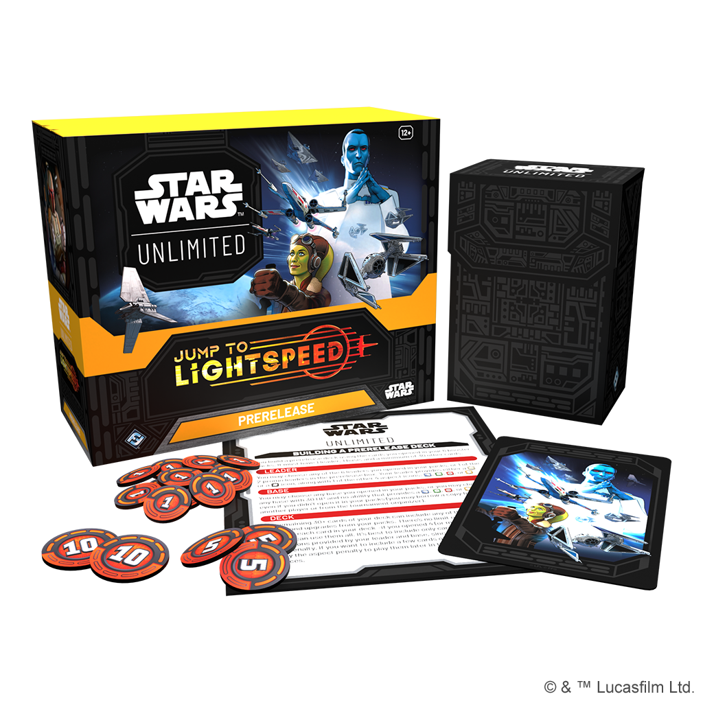 Star Wars Unlimited: Jump to Lightspeed Pre-Release Kit | Anubis Games and Hobby