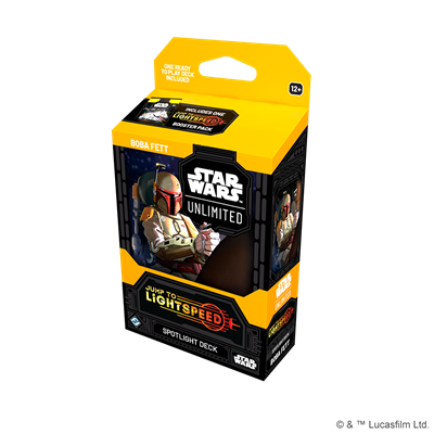 Star Wars Unlimited: Jump to Lightspeed Spotlight Deck - Boba Fett | Anubis Games and Hobby