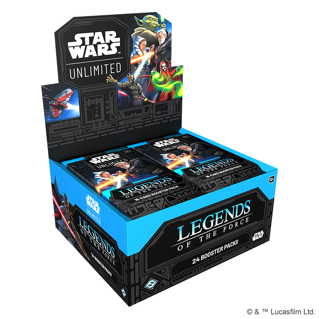 Star Wars Unlimited: Legends of the Force Booster Box | Anubis Games and Hobby