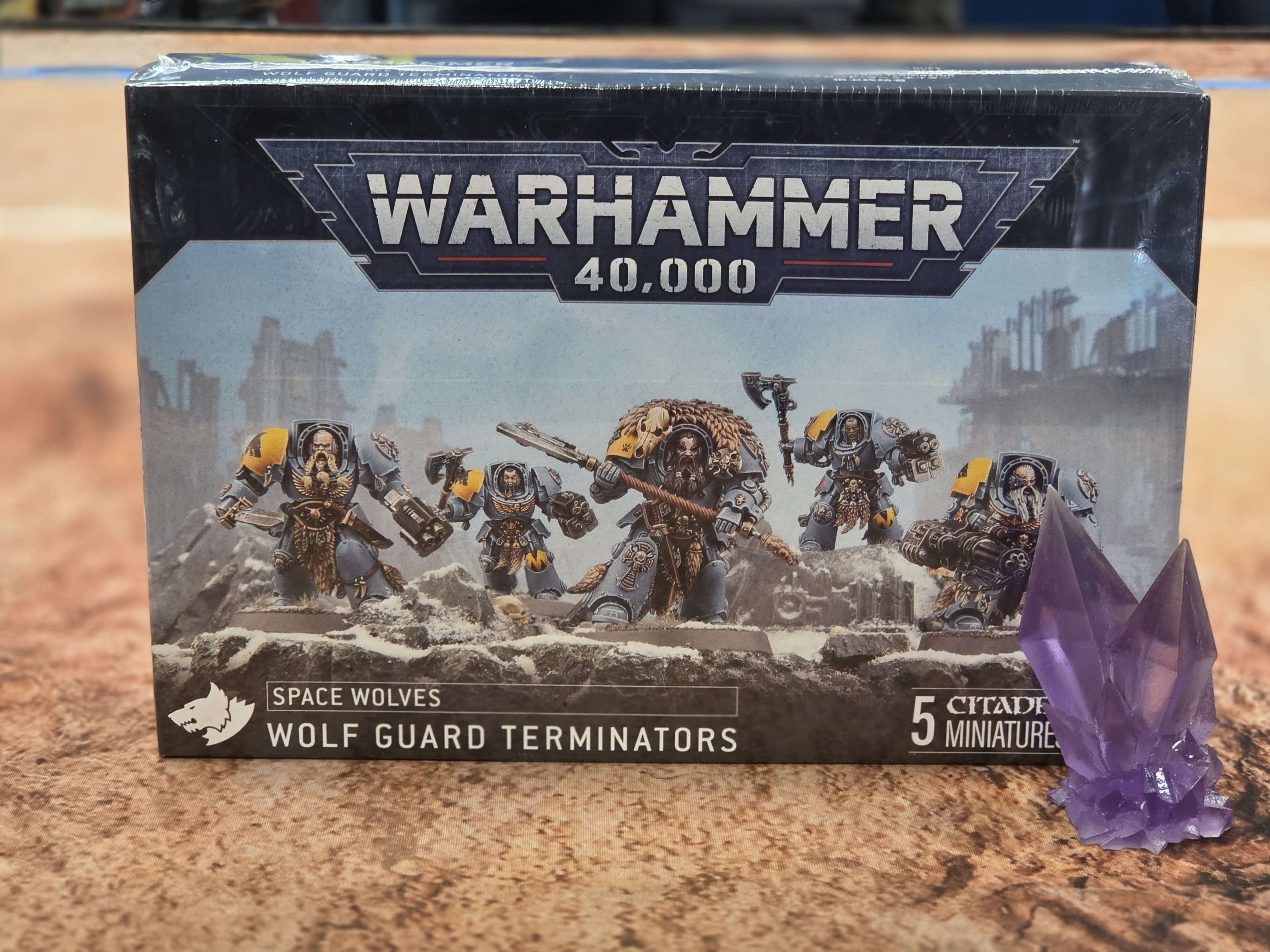 Space Wolves - Wolf Guard Terminators | Anubis Games and Hobby