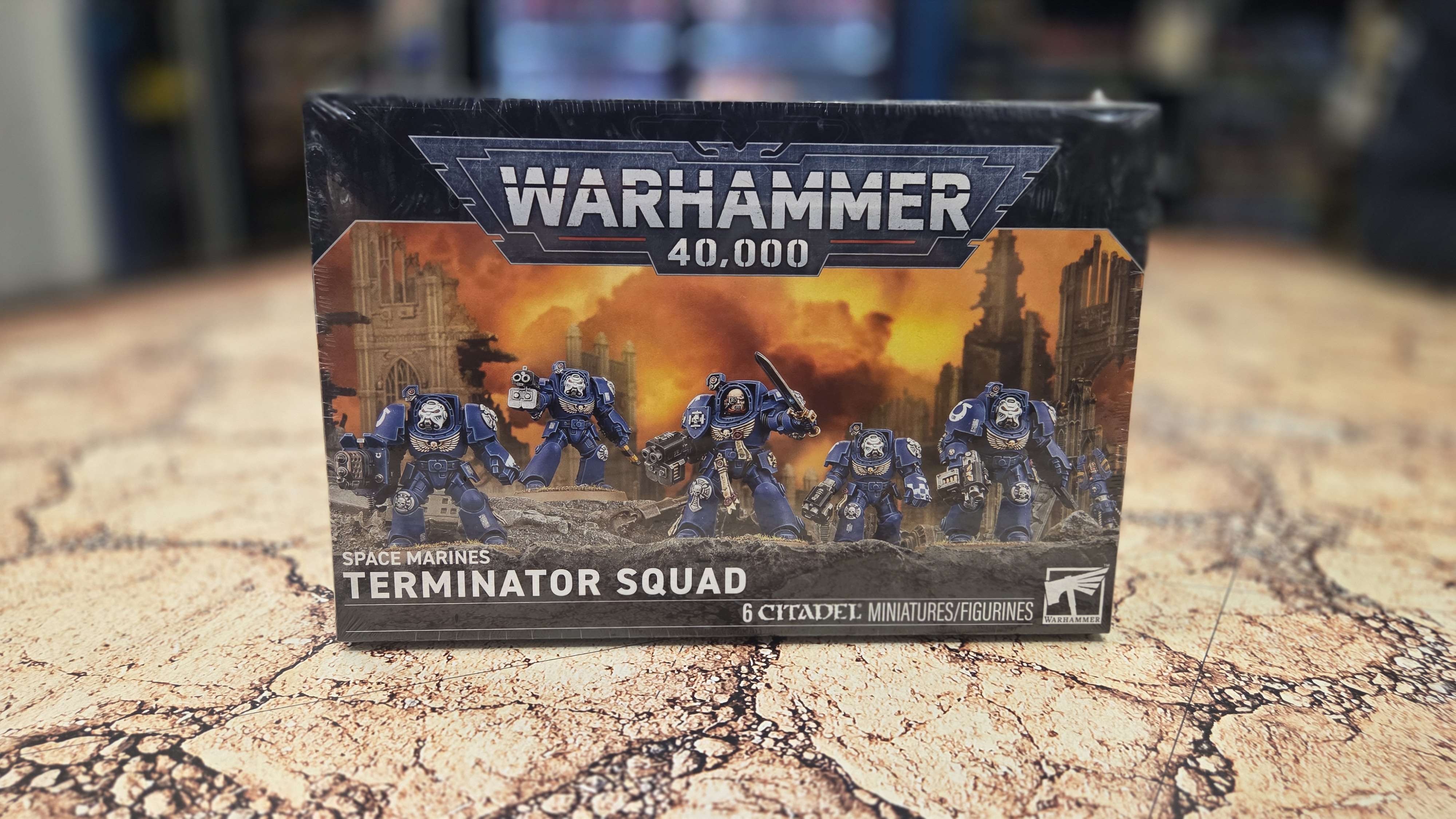 Space Marines Terminator Squad | Anubis Games and Hobby