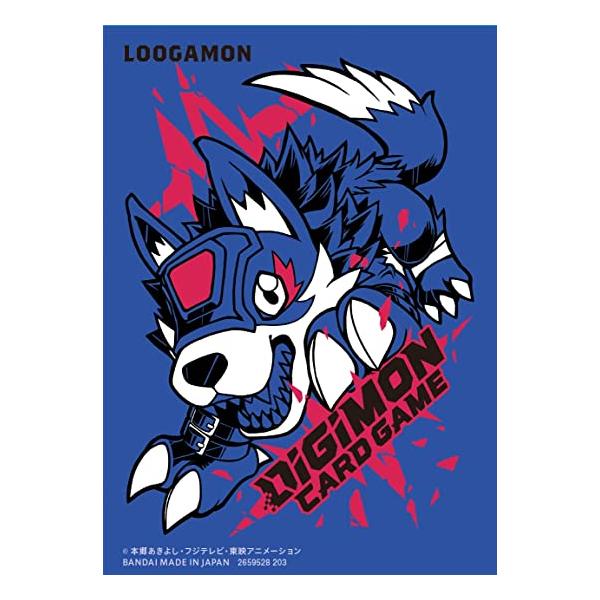 Digimon TCG Sleeves (2023) - Loogamon | Anubis Games and Hobby