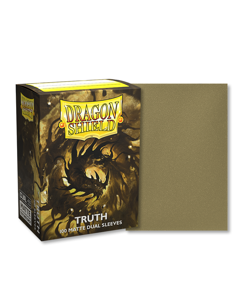 DS Dual Matte Sleeves 100ct - Truth | Anubis Games and Hobby