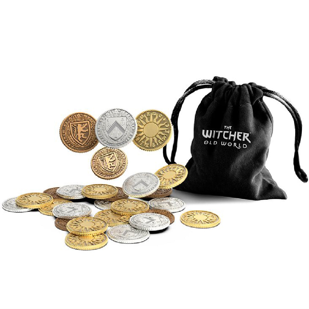 The Witcher: Old World - Metal Coins | Anubis Games and Hobby