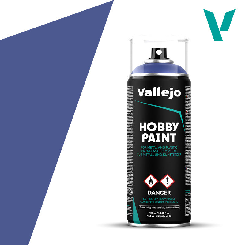 Ultramarine Blue Vallejo Spray (400ml) | Anubis Games and Hobby