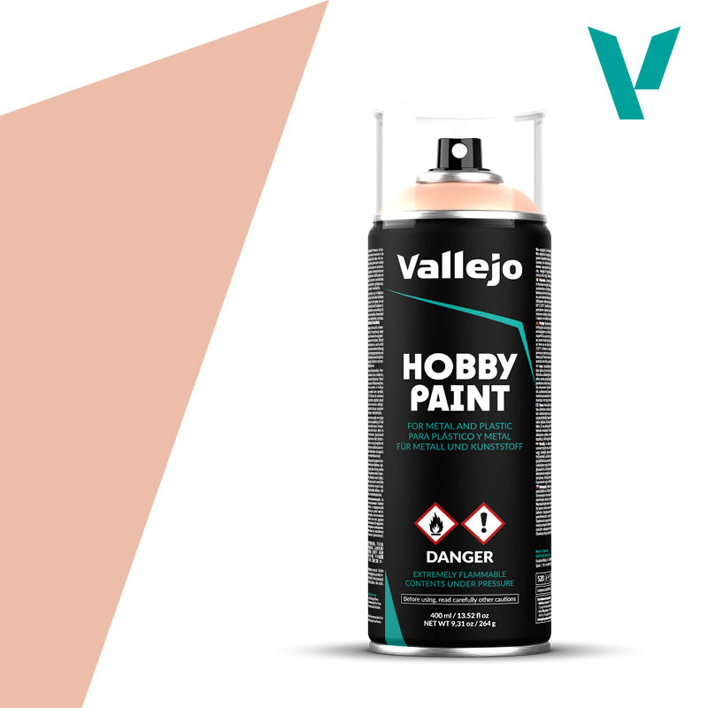Pale Flesh Vallejo Spray (400ml) | Anubis Games and Hobby