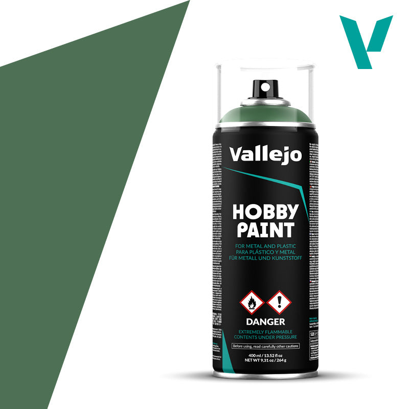 Sick Green Vallejo Spray (400ml) | Anubis Games and Hobby