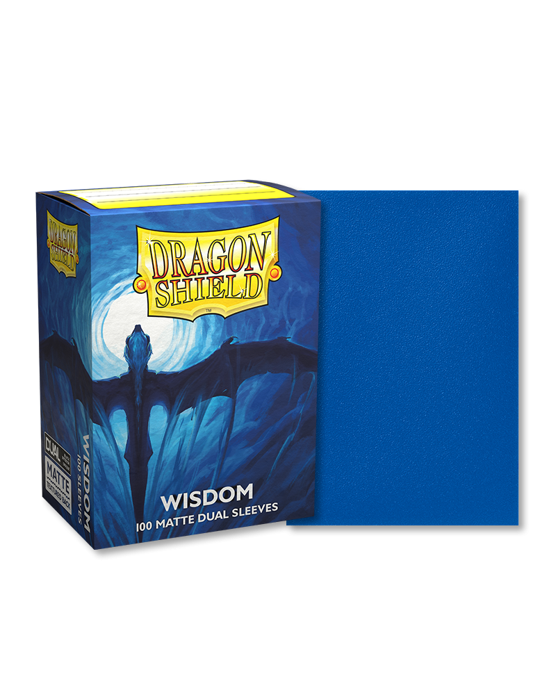 DS Dual Matte Sleeves 100ct - Wisdom | Anubis Games and Hobby