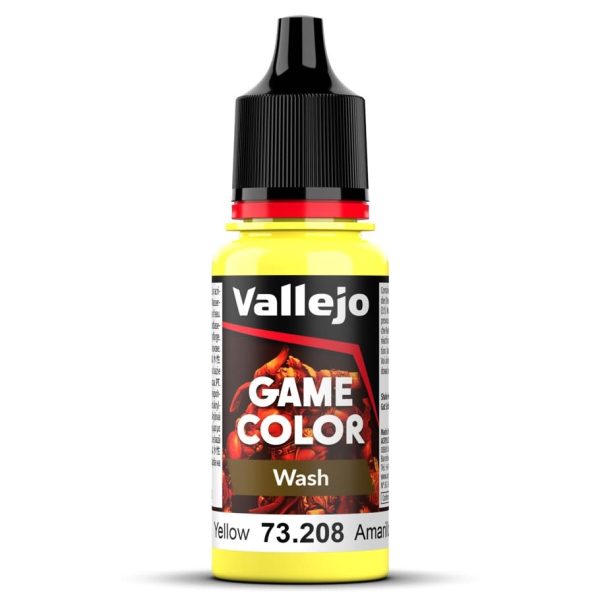 Yellow Wash Vallejo | Anubis Games and Hobby